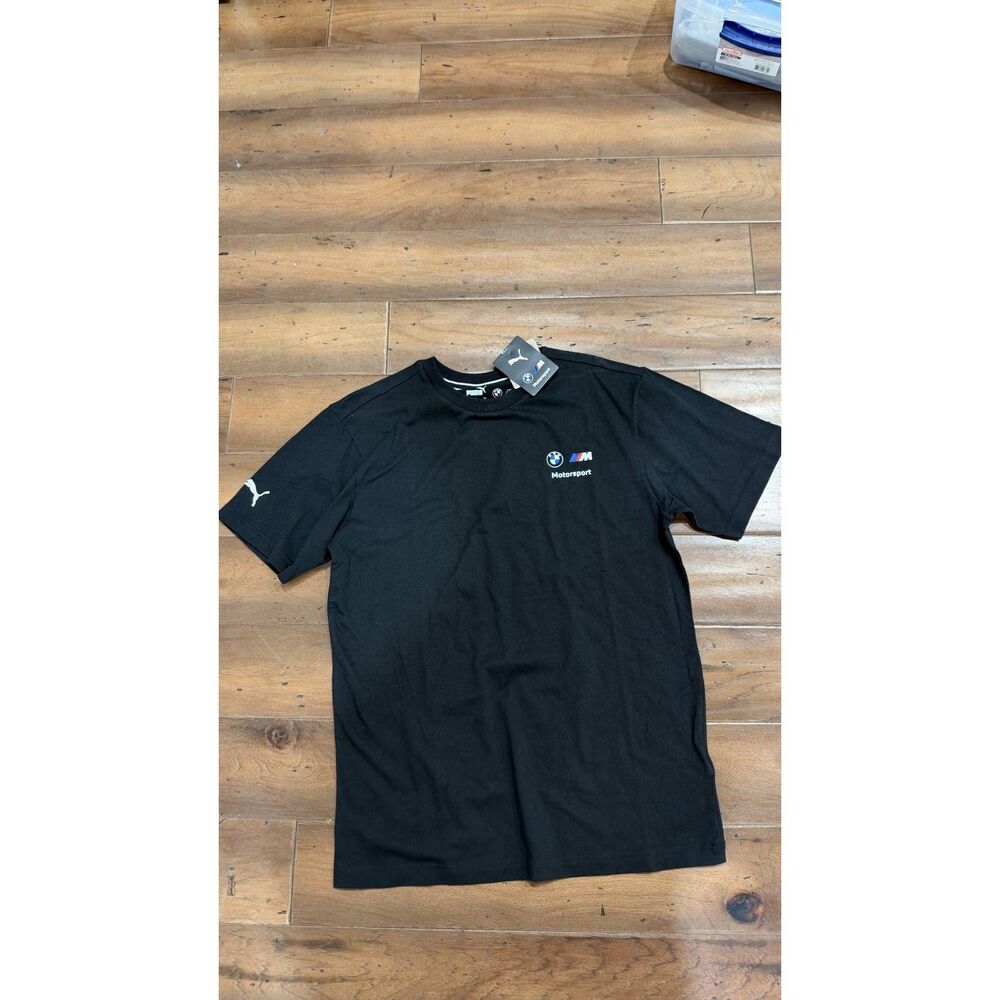 Puma BMW Motorsport men's black tee S NWT
